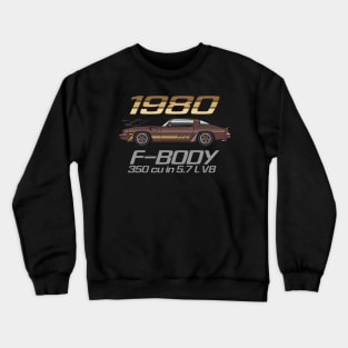 1980 F-Body Brown Crewneck Sweatshirt